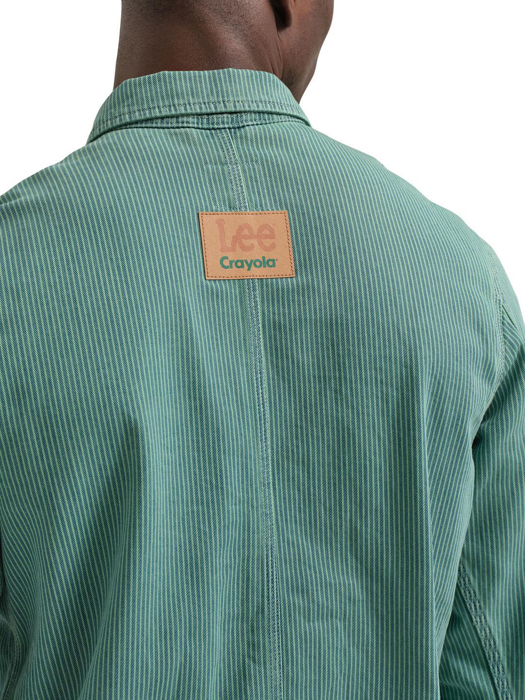 Lee x Crayola Men's Chore Jacket Magic Mint - Image 6