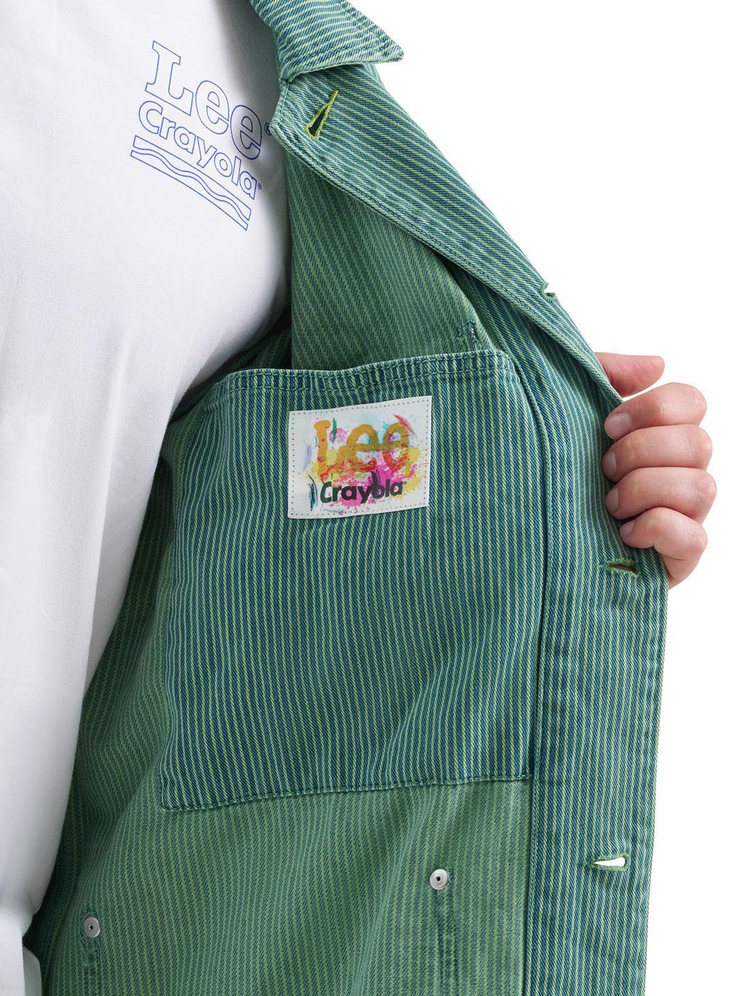 Lee x Crayola Men's Chore Jacket Magic Mint - Image 7