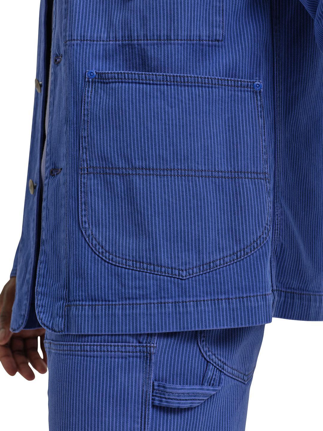 Lee x Crayola Men's Chore Jacket Violet Blue - Image 6