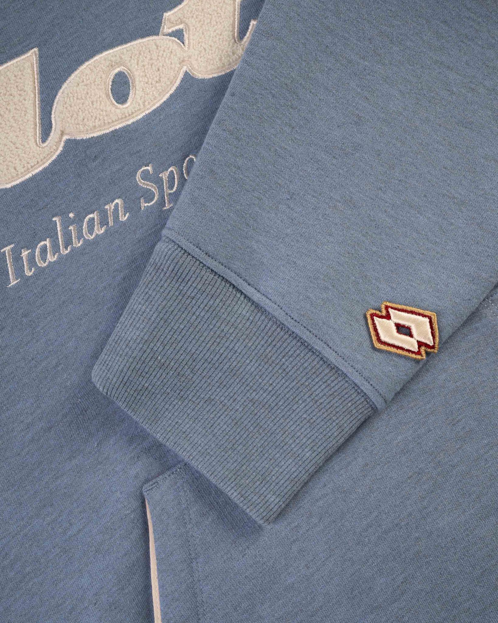 Lotto Uniforme Pullover Hoody Heather Blue - Image 4