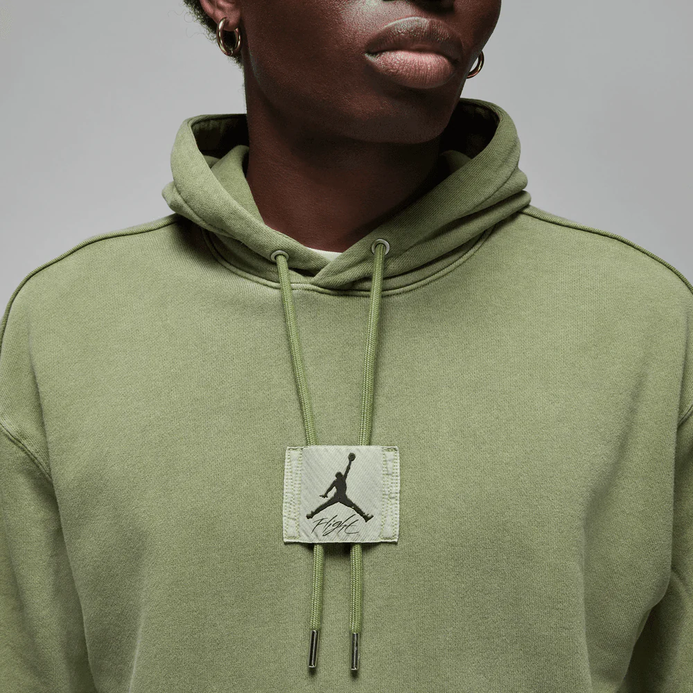 Jordan Flight Fleece Men's Washed Pullover Hoodie - Image 4