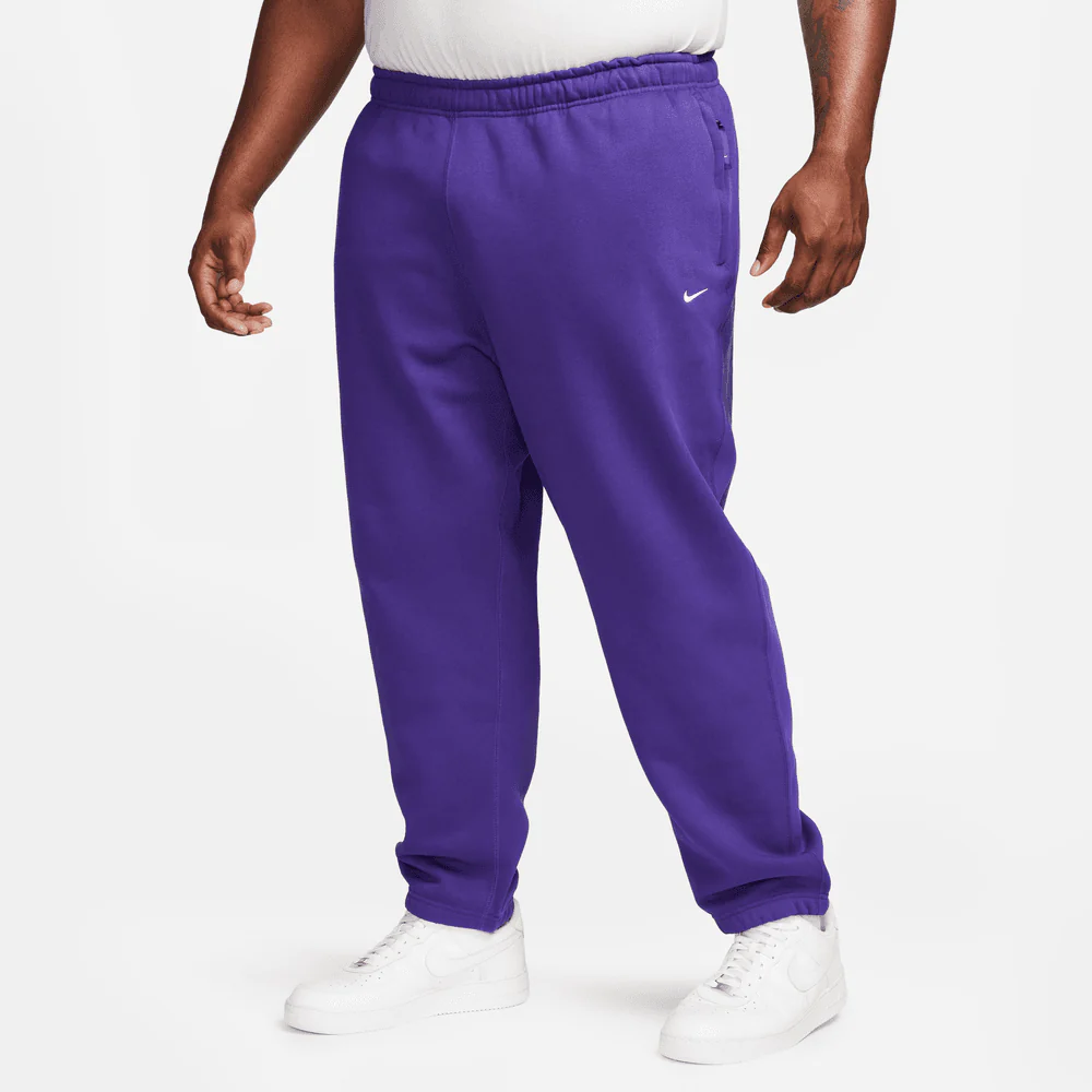 NIKE SOLO SWOOSH PANT FIELD PURPLE - Image 4