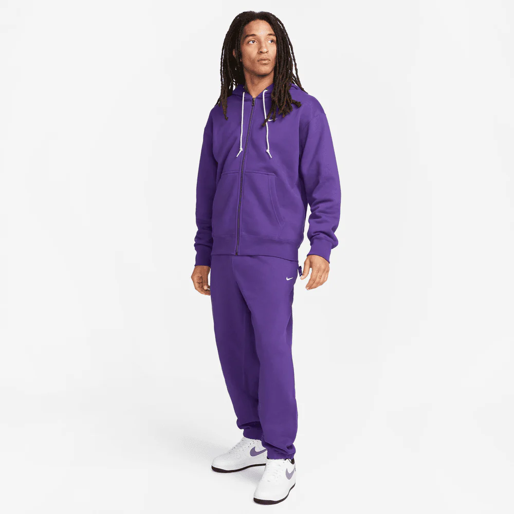 NIKE SOLO SWOOSH PANT FIELD PURPLE - Image 9