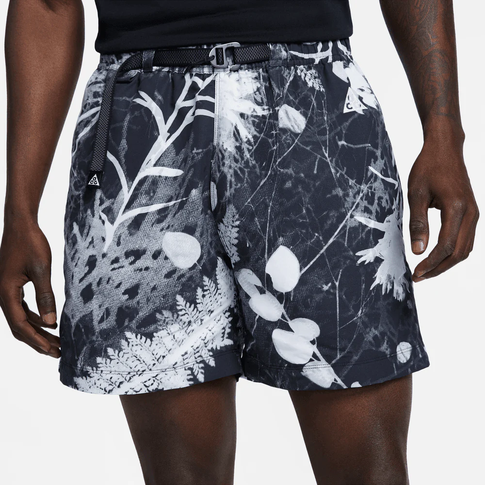 MEN'S NIKE ACG SHORTS "BLACK PRINT TRAIL"