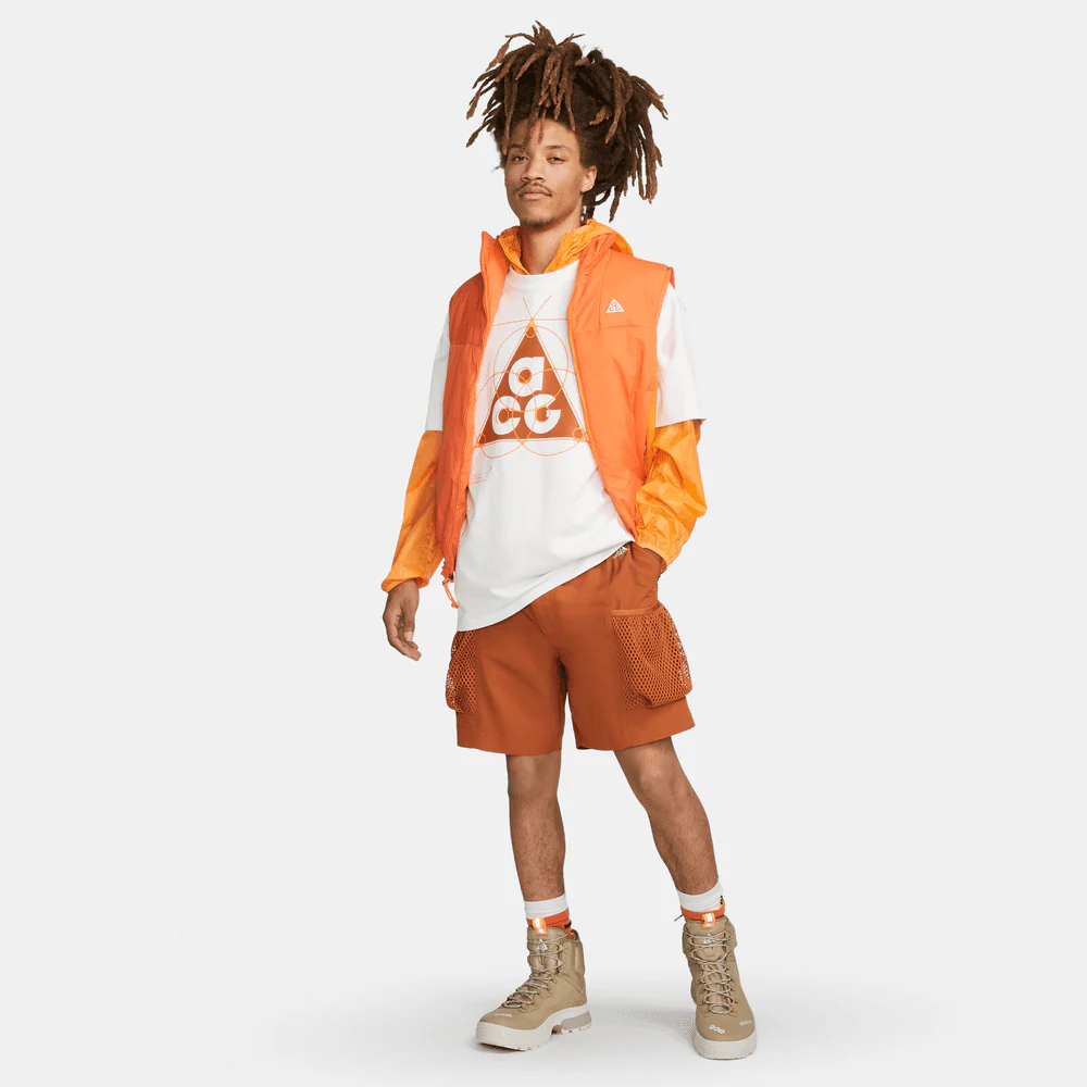MEN'S NIKE ACG ''SNOWGRASS'' SHORTS DARK RUSSET - Image 3