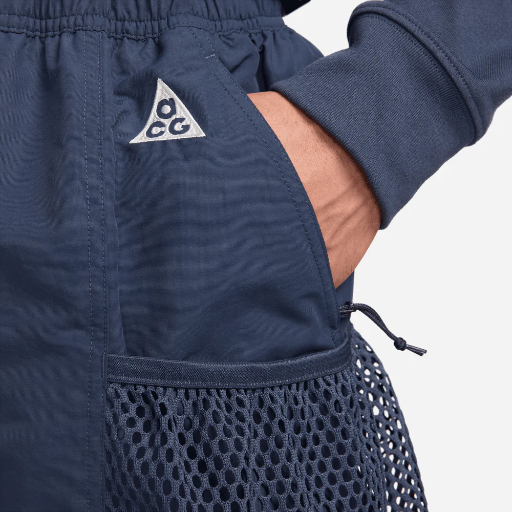 MEN'S NIKE ACG CARGO SHORTS ''SNOWGRASS "NAVY" - Image 8
