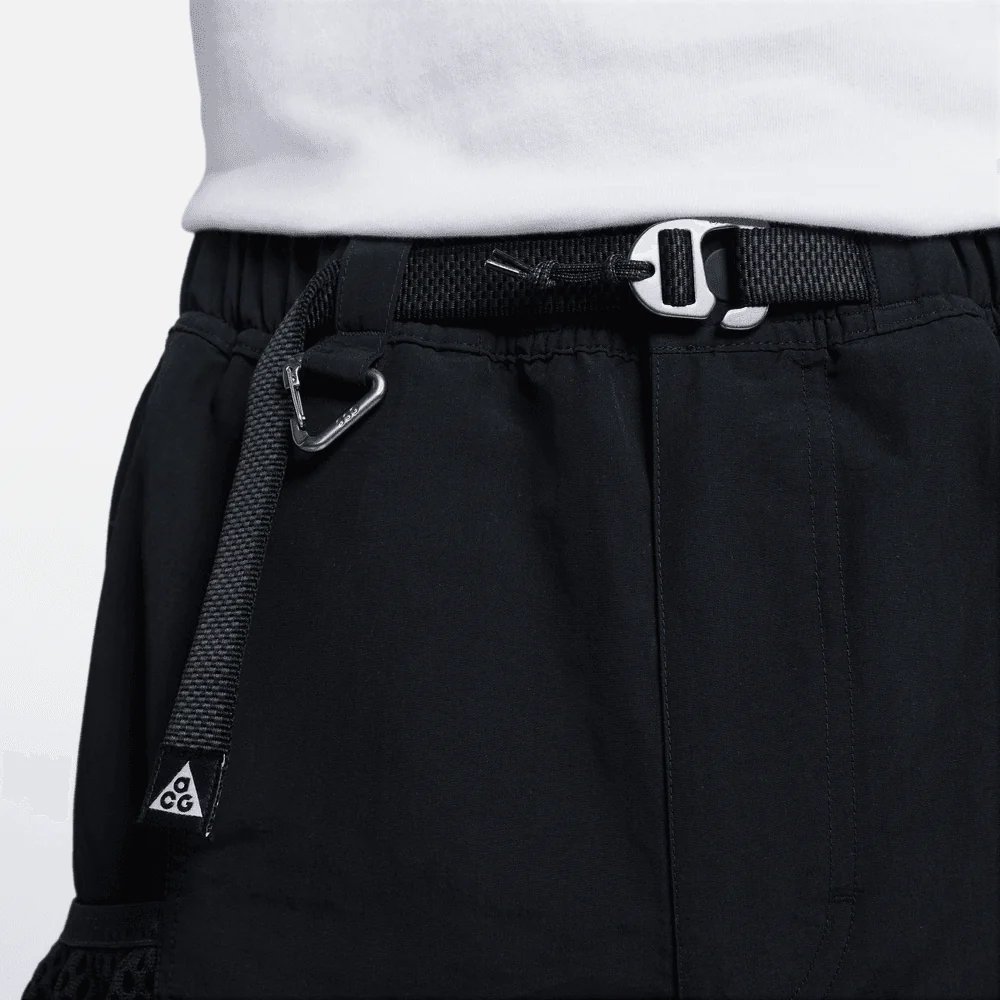 MEN'S NIKE ACG ''SNOWGRASS'' SHORTS "BLACK / ANTHRACITE" - Image 5