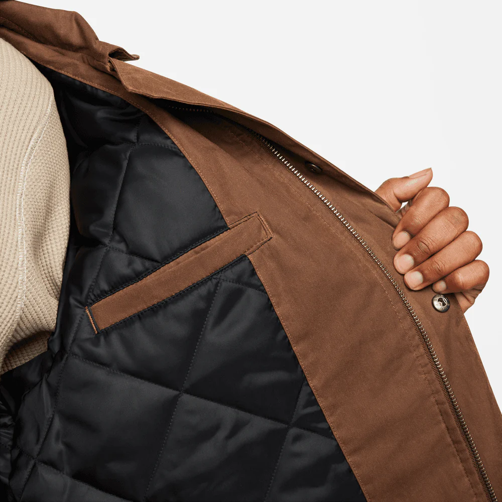 MENS NIKE WAXED CANVAS WORK JACKET - Image 5