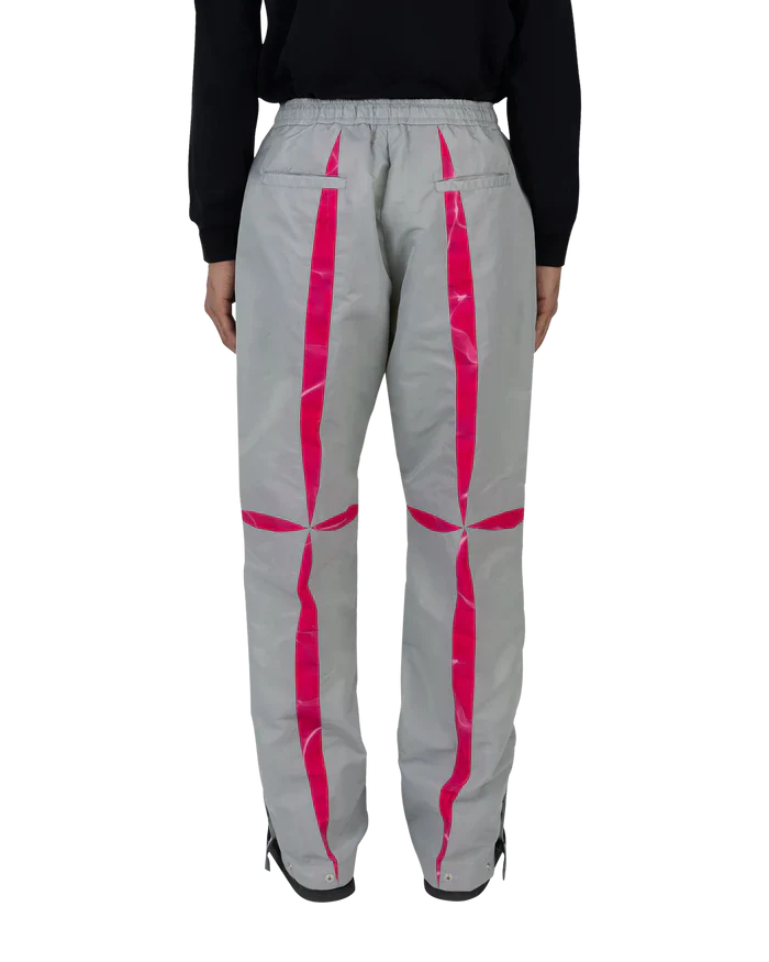 Nash Slice Pant Silver Grey/Fluro Pink - Image 5
