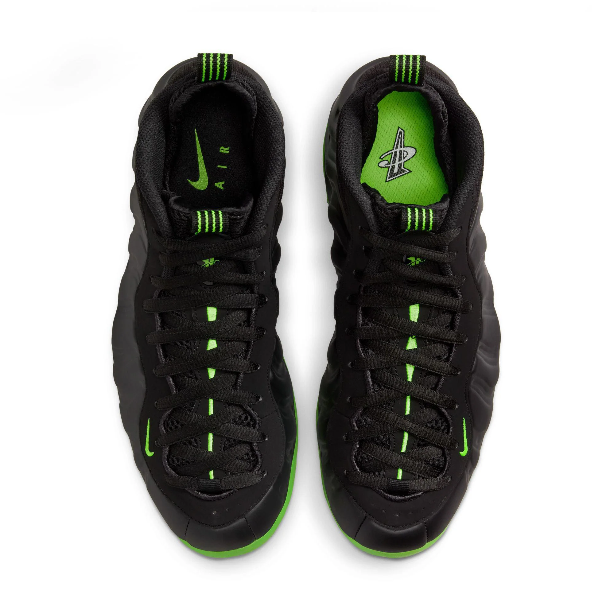Nike Air Foamposite One Black/Volt - Image 4