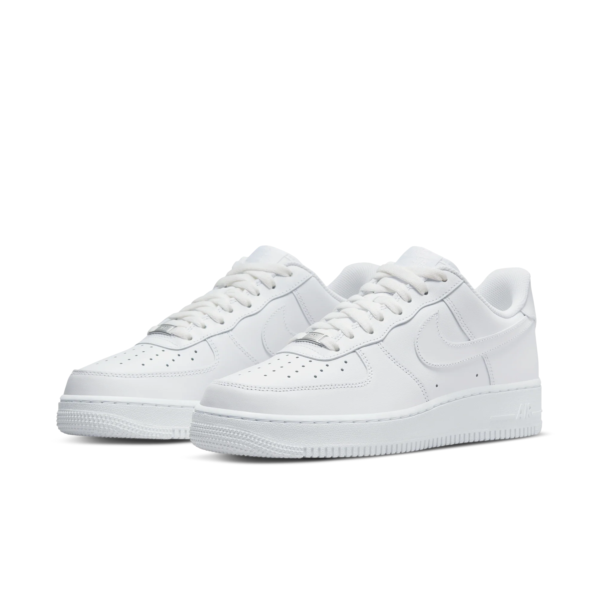 NIKE AIR FORCE 1 '07 WHITE/WHITE (MENS) - Image 2