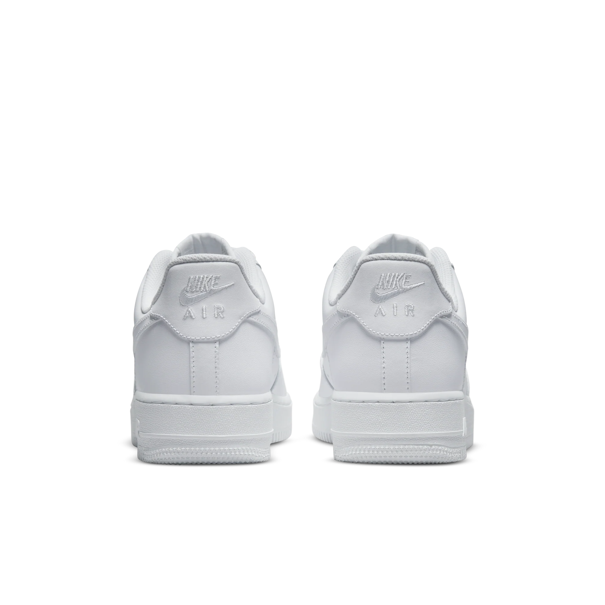 NIKE AIR FORCE 1 '07 WHITE/WHITE (MENS) - Image 3