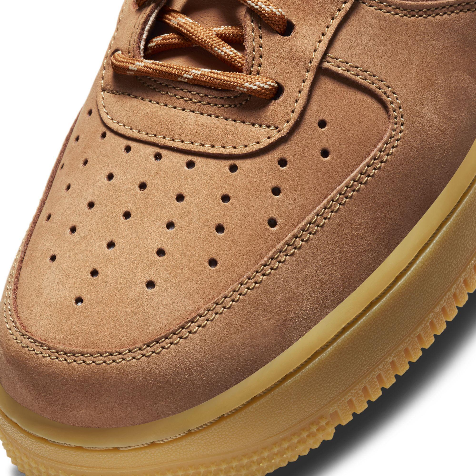 Nike Air Force 1 '07 WB Flax/Wheat-Gum Light Brown-Black - Image 5