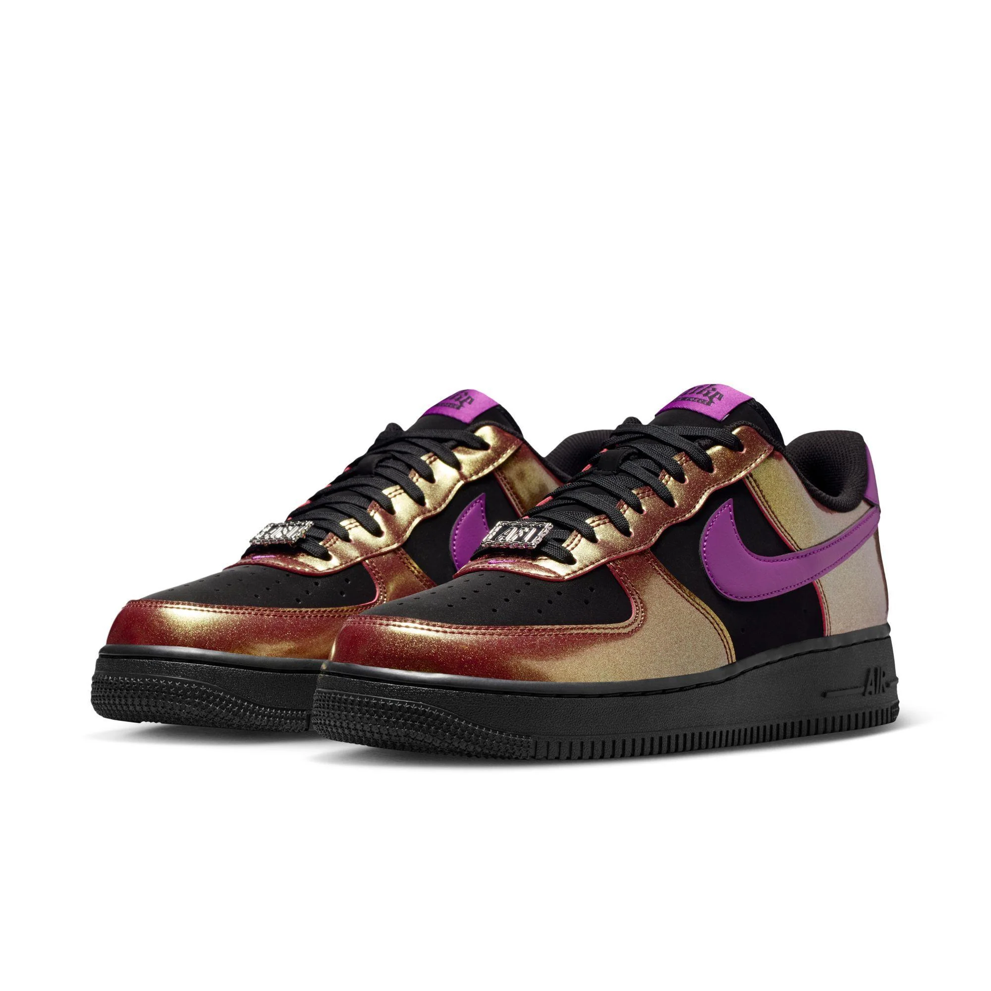 Nike Air Force 1 Low '07 LV8 "Glam Rock Black Bold Berry" - Image 2