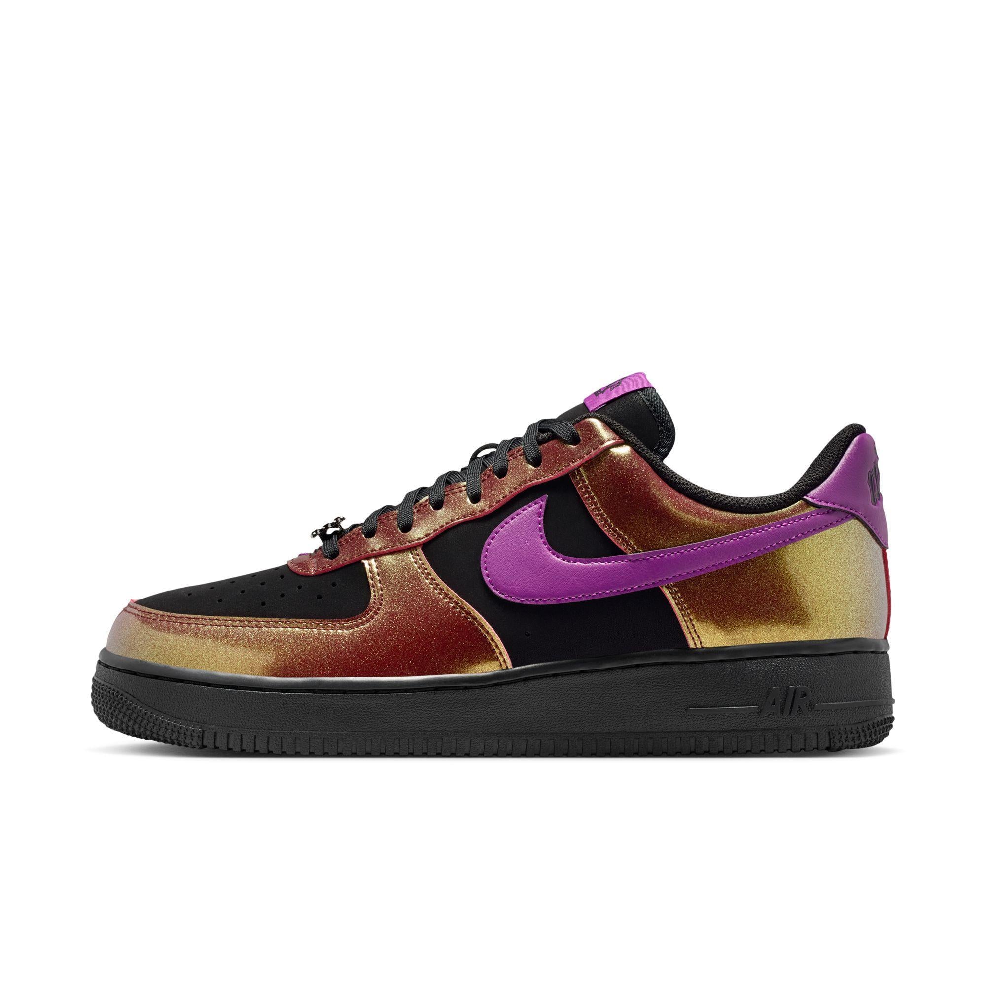 Nike Air Force 1 Low '07 LV8 "Glam Rock Black Bold Berry" - Image 4