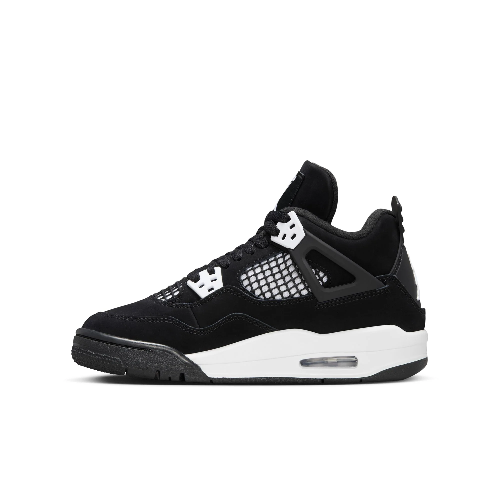 Youth GS Air Jordan 4 Retro "White Thunder" - Image 6