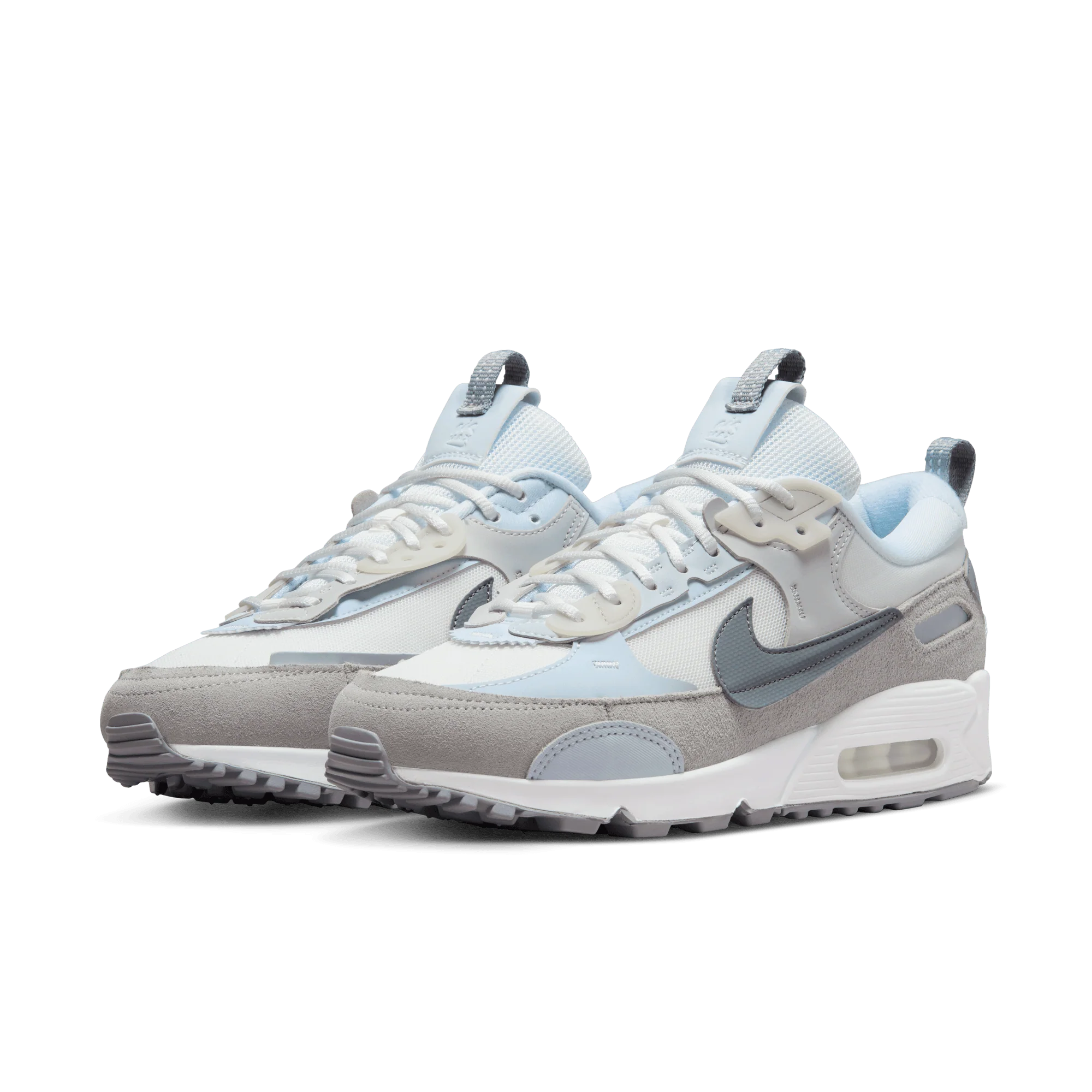 WOMENS NIKE AIR MAX 90 FUTURA "WOLF GREY" - Image 2