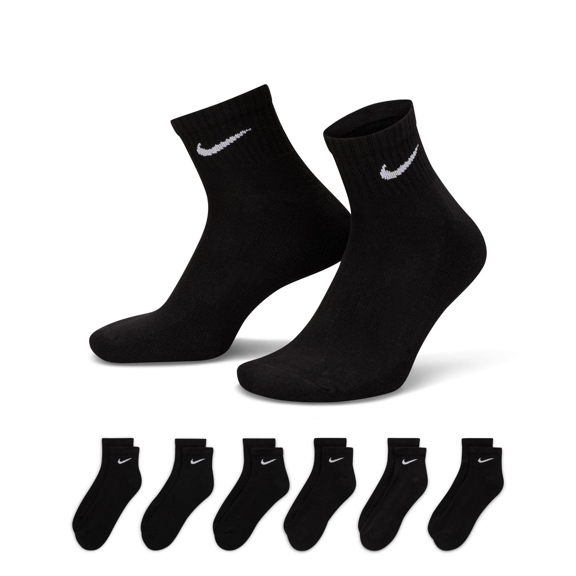 Nike Everyday Cushioned Training Ankle Socks (6 Pairs)