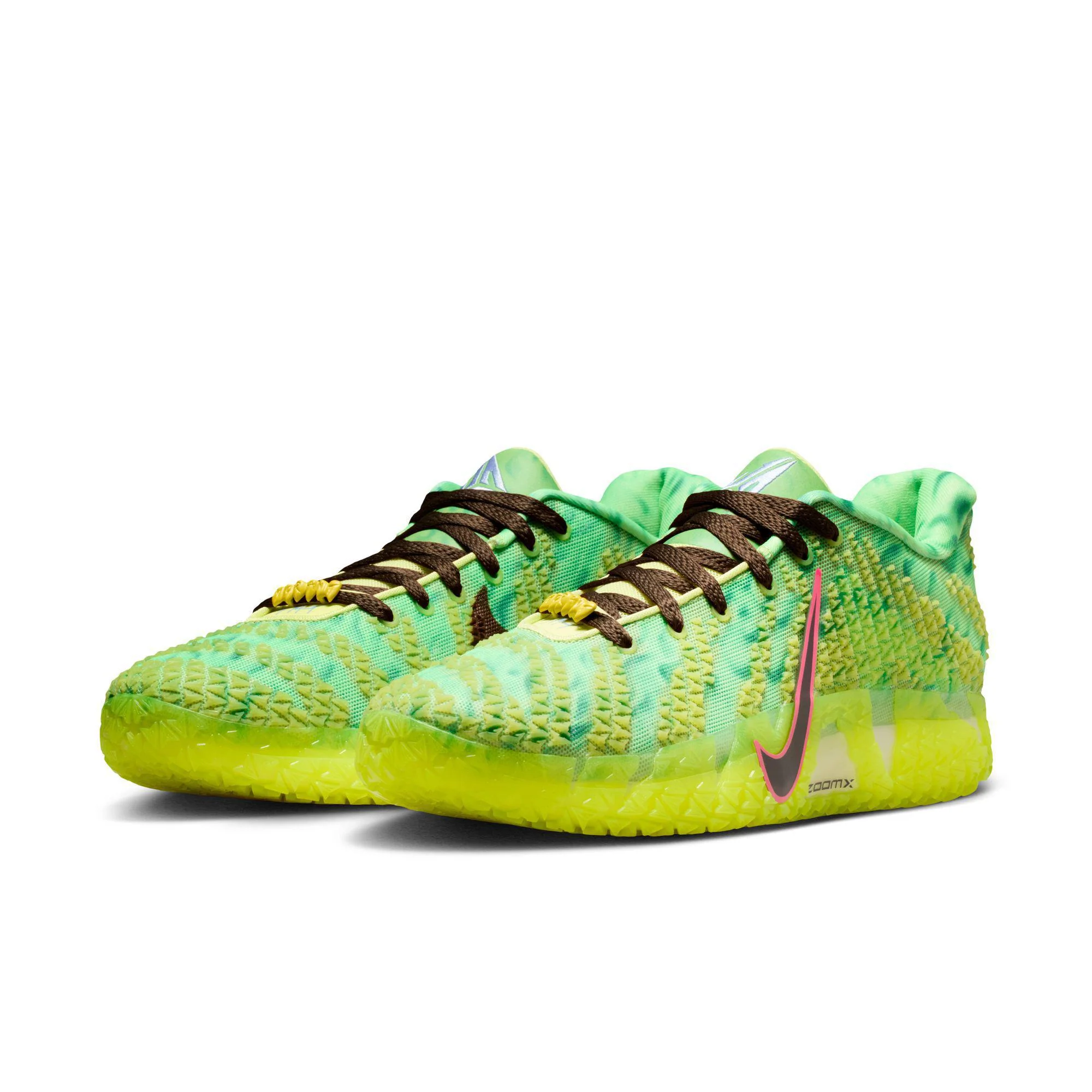 Nike JA 3 Halloween Light Lemon Twist/Black-Hemp-Bright Crimson - Image 2