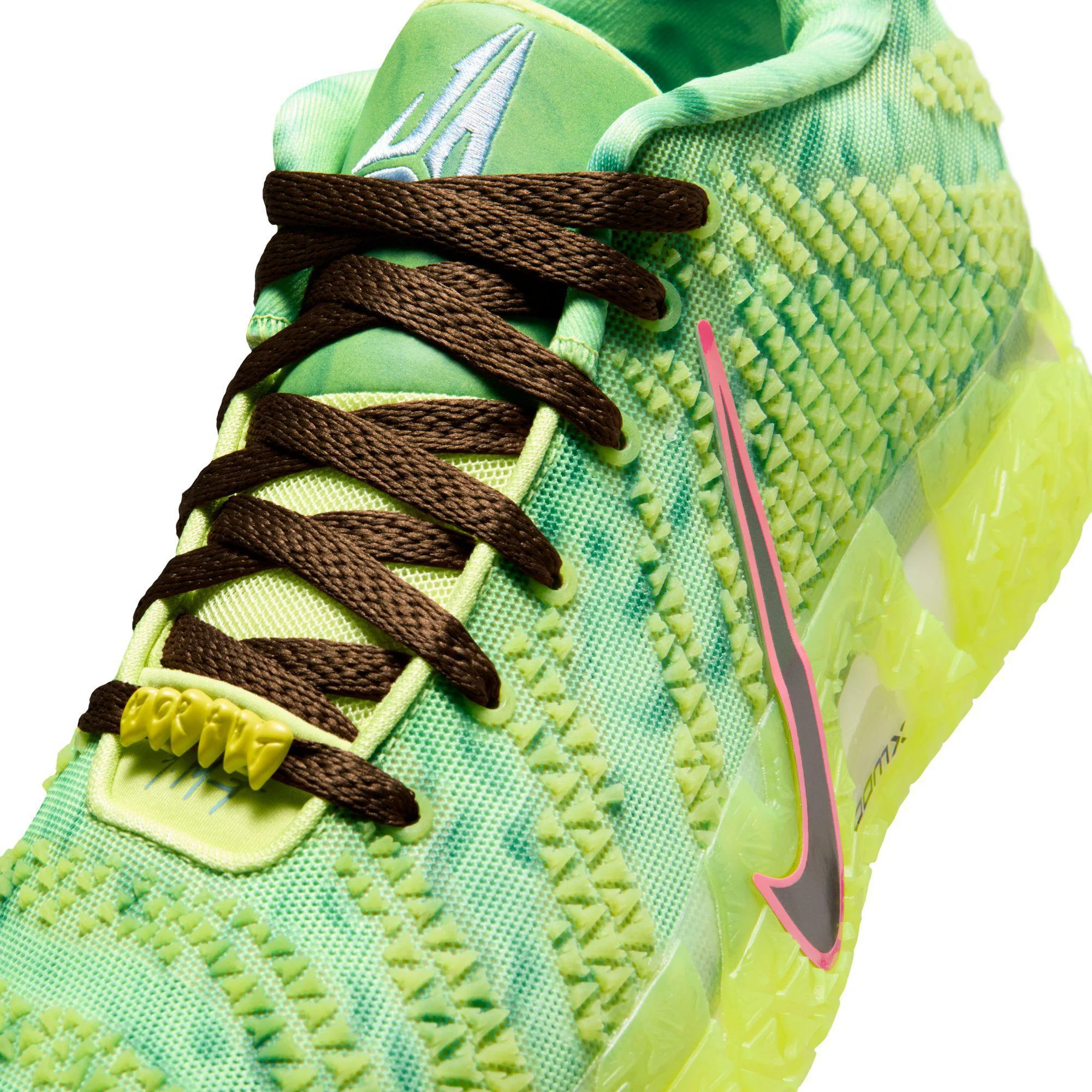 Nike JA 3 Halloween Light Lemon Twist/Black-Hemp-Bright Crimson - Image 6