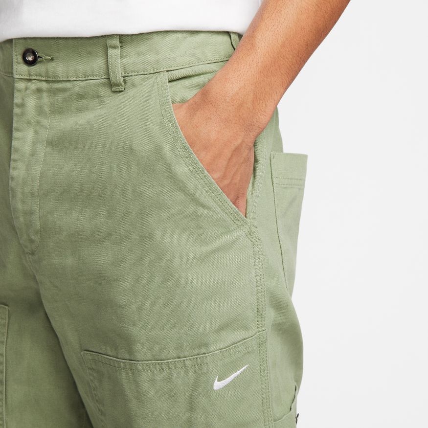 NIKE LIFE DOUBLE PANEL PANT "OIL GREEN" - Image 4
