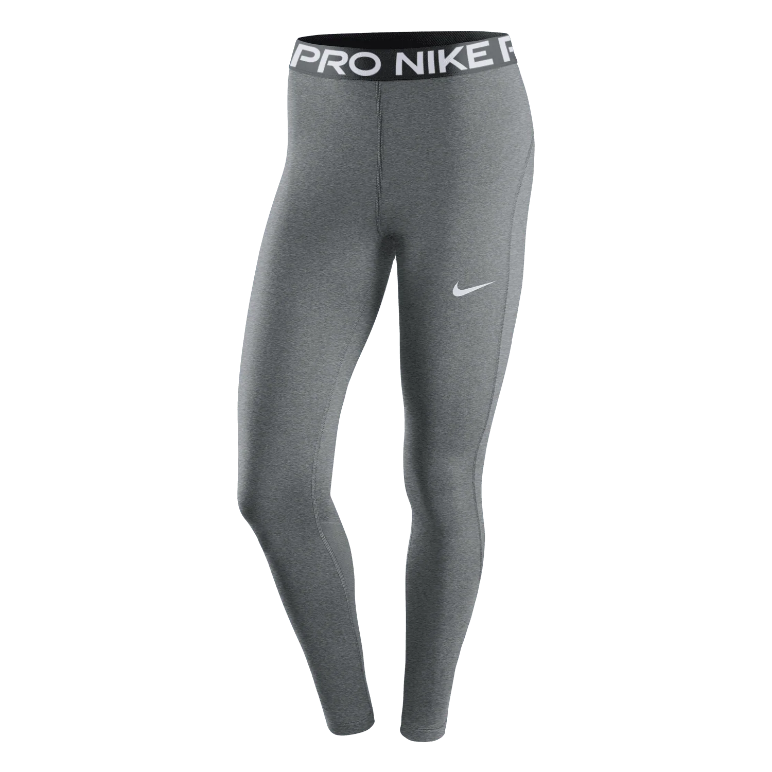 WOMEN'S NIKE PRO MID RISE MESH PANELED LEGGING - Image 5