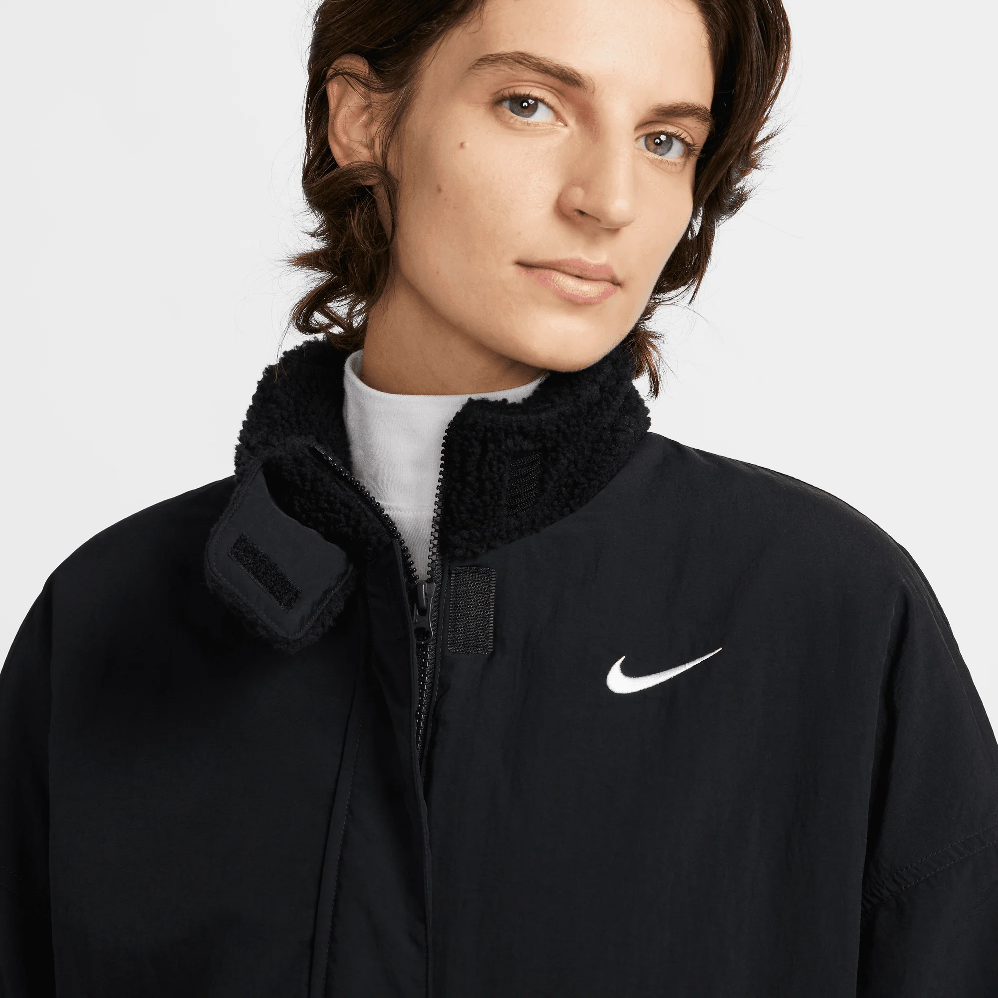 NIKE SPORTSWEAR ESSENTIALS WOVEN FLEECE LINED JACKET - Image 3
