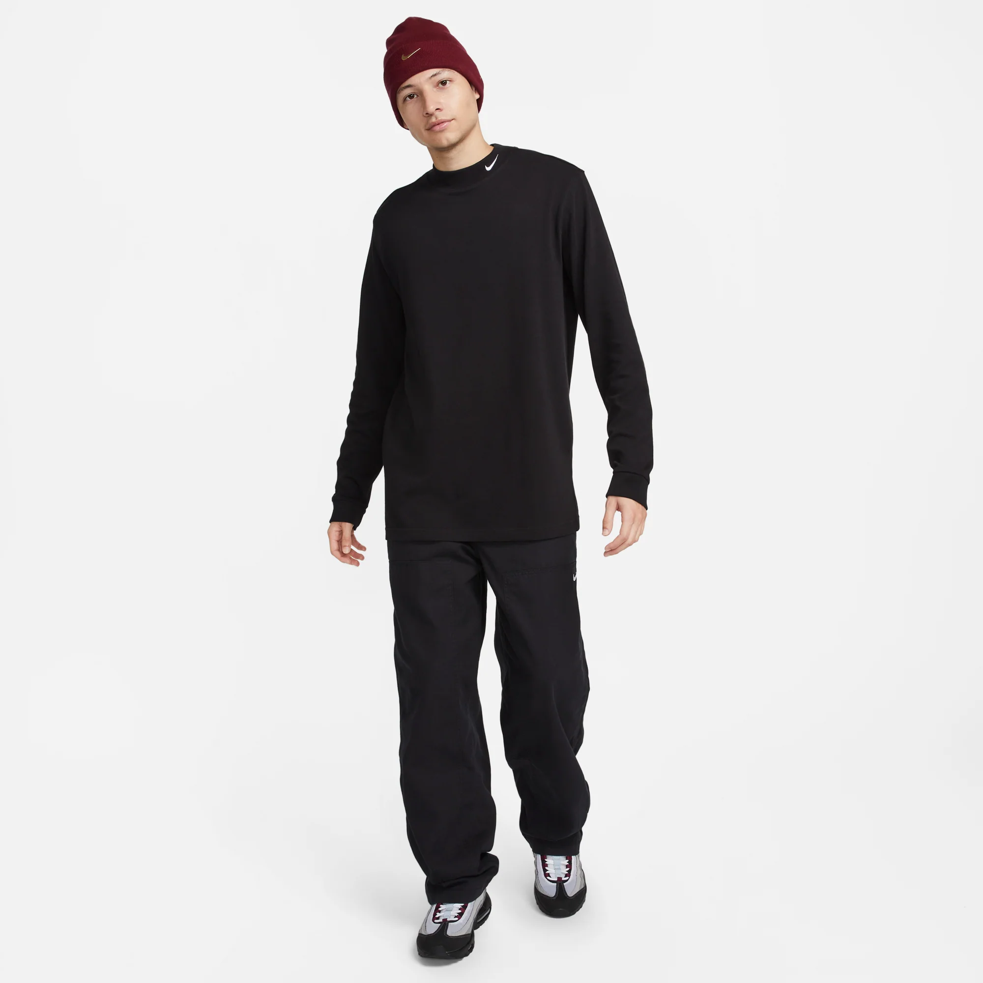 NIKE SPORTSWEAR MOCK NECK LONG SLEEVE - Image 4