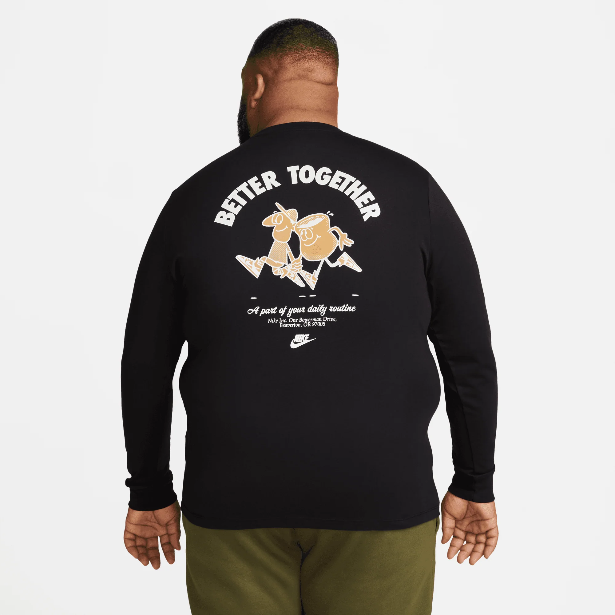NIKE SW LONG SLEEVE TEE "BETTER TOGETHER" - Image 9