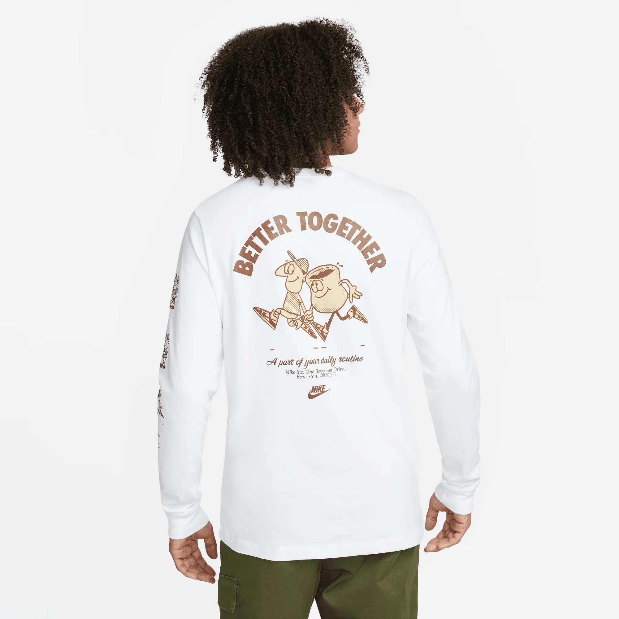 NIKE SPORTSWEAR LONG SLEEVE TEE "BETTER TOGETHER" - Image 2