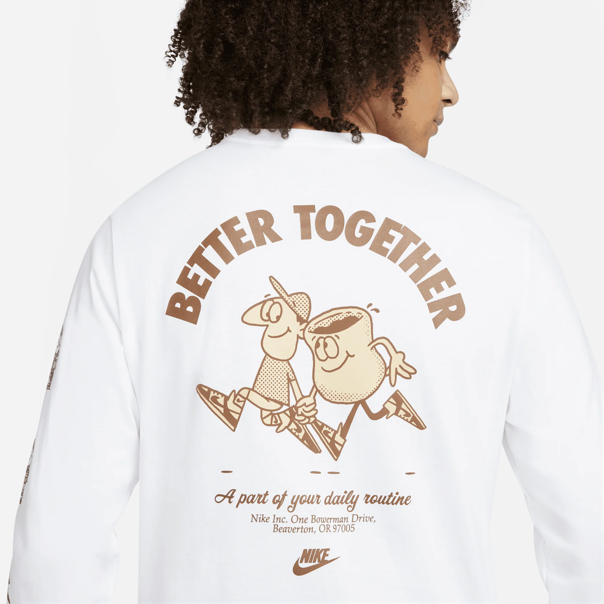 NIKE SPORTSWEAR LONG SLEEVE TEE "BETTER TOGETHER" - Image 5