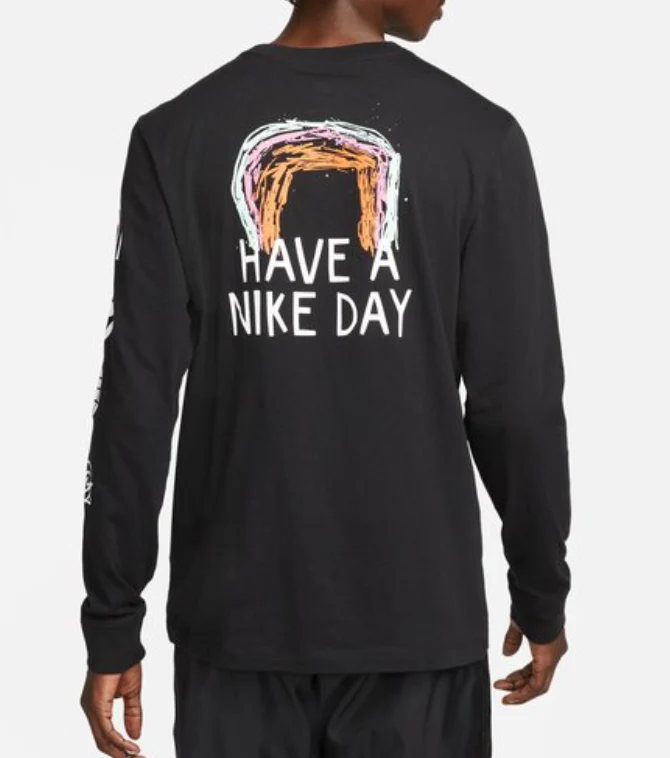 NIKE SPORTSWEAR LONG SLEEVE TEE "HAVE A NIKE DAY" - Image 7
