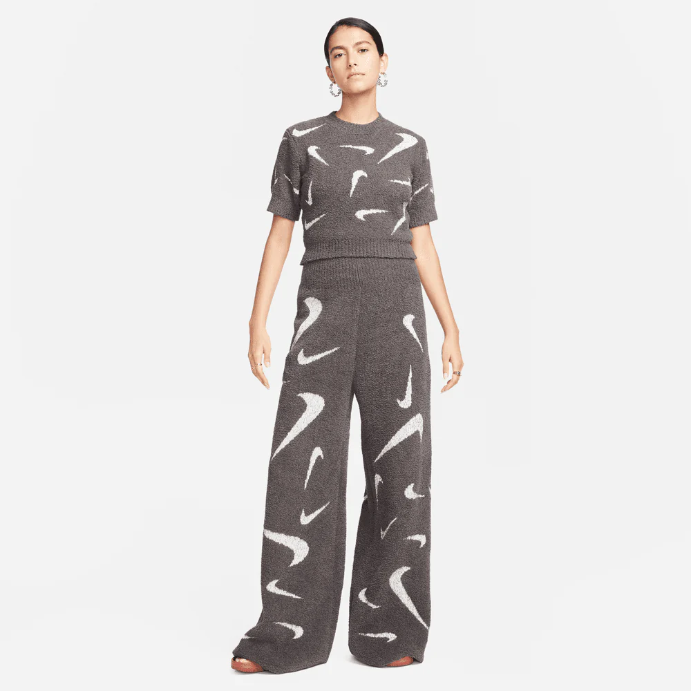 Nike Sportswear Phoenix Cozy Bouclé Pants " Grey" - Image 4
