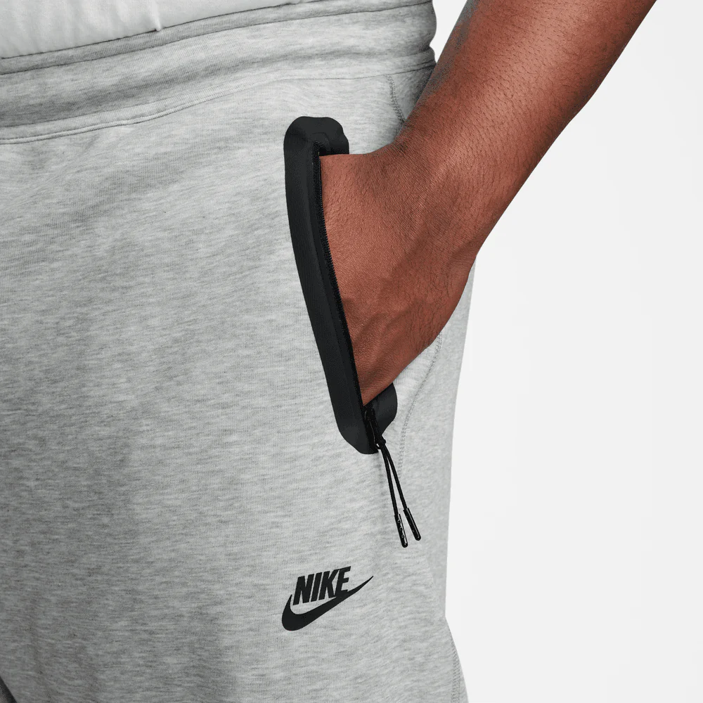 NIKE SPORTSWEAR TECH FLEECE SWEATPANT "DK GREY HEATHER/BLACK" - Image 10