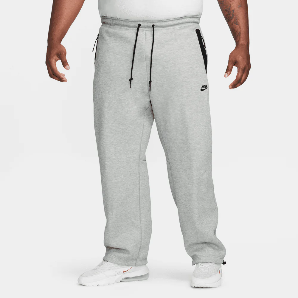 NIKE SPORTSWEAR TECH FLEECE SWEATPANT "DK GREY HEATHER/BLACK" - Image 2