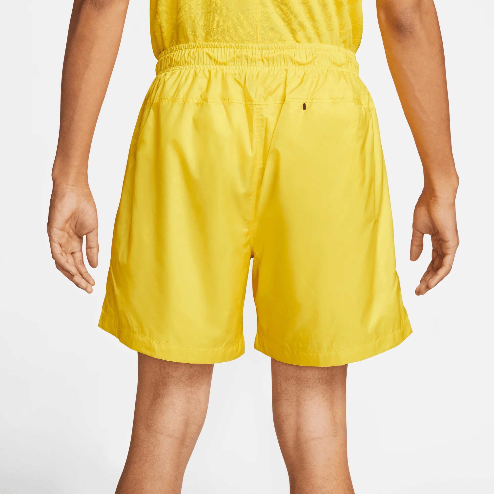 NIKE SPORTSWEAR TECH PACK SHORTS "YELLOW" - Image 2