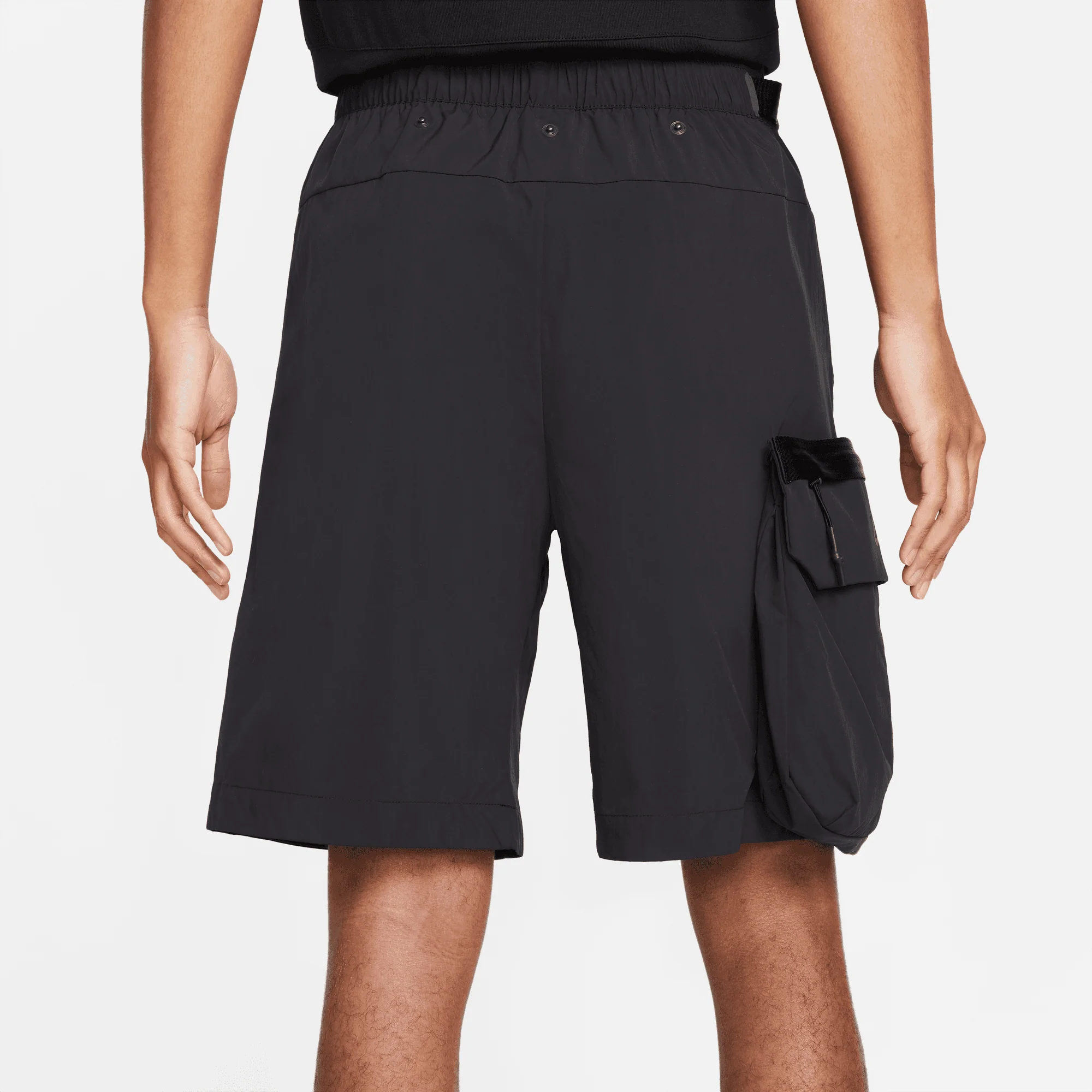 NIKE SW TECH PACK CARGO SHORTS (BLACK) - Image 2