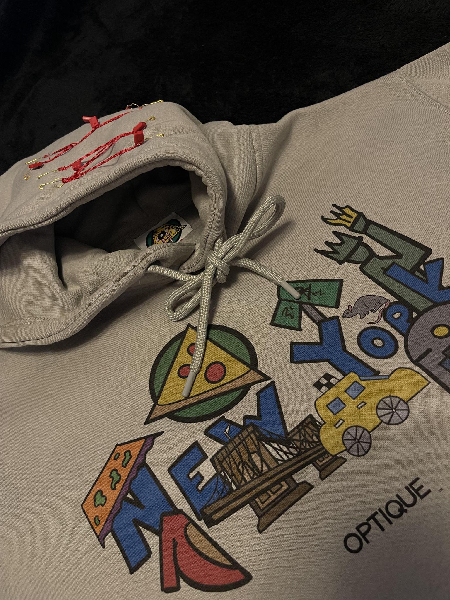 Optique New York Pullover Deluxe Hoodie - Image 3