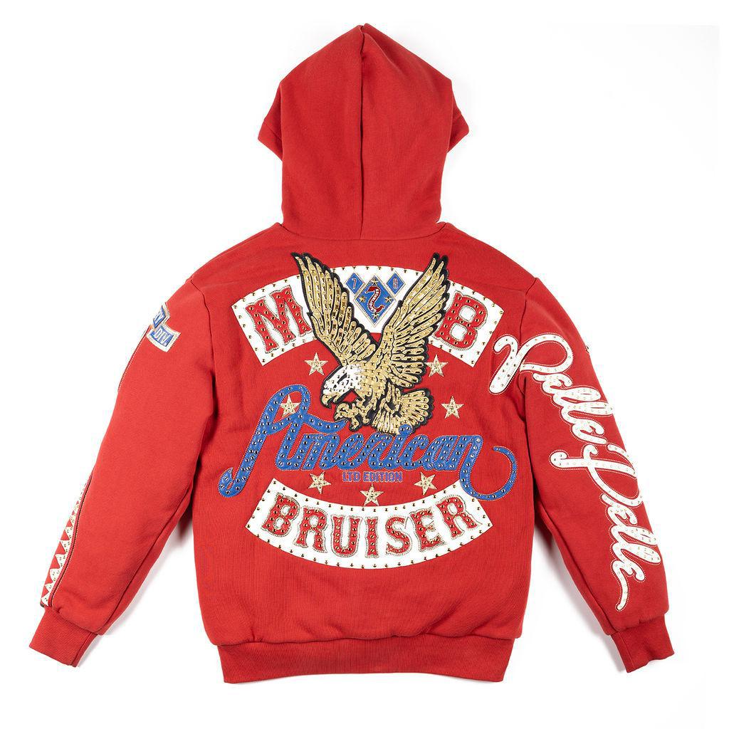 Pelle Pelle Bruiser Hoodie Cabernet - Image 2