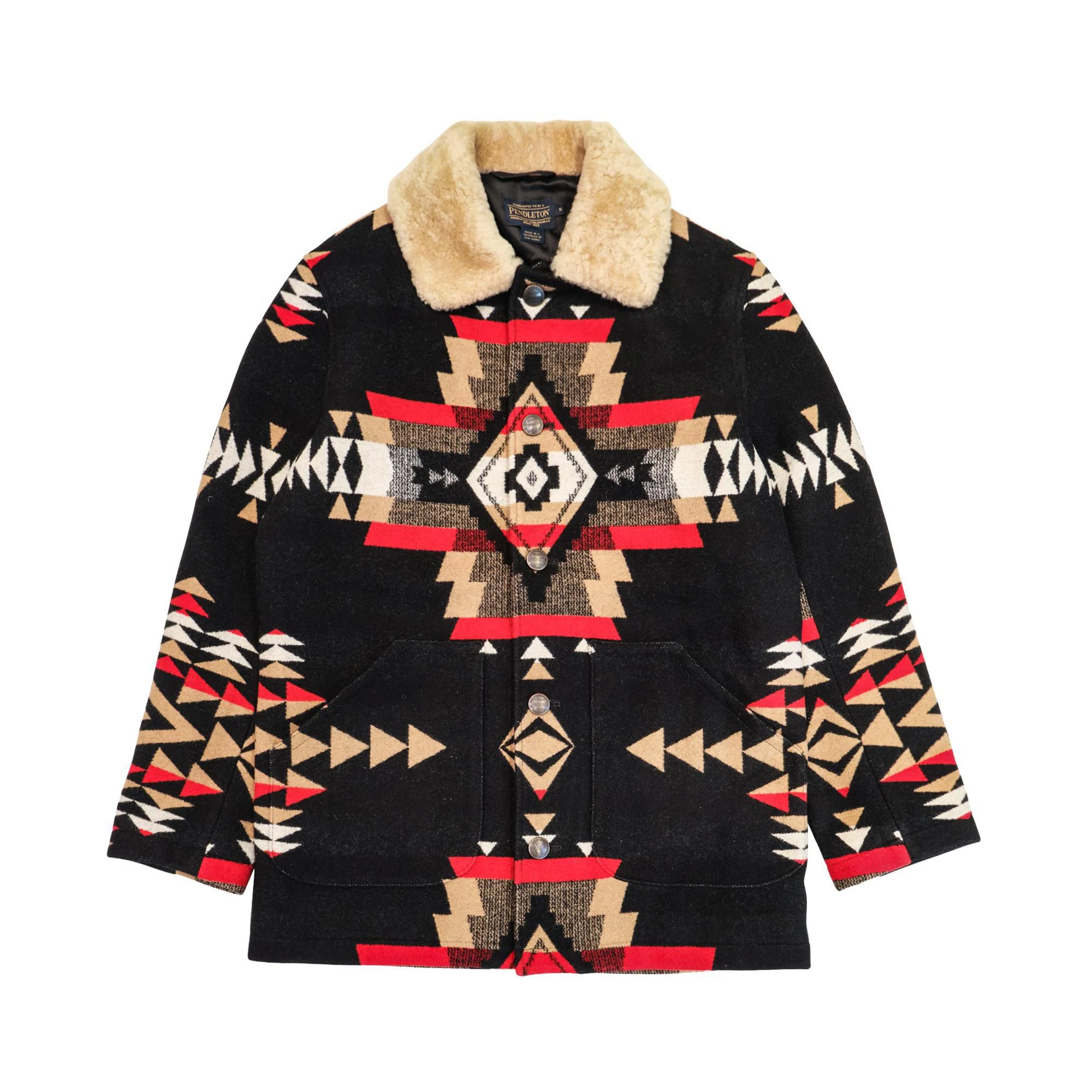 Pendleton Men's Brownsville Shearling Collar Coat