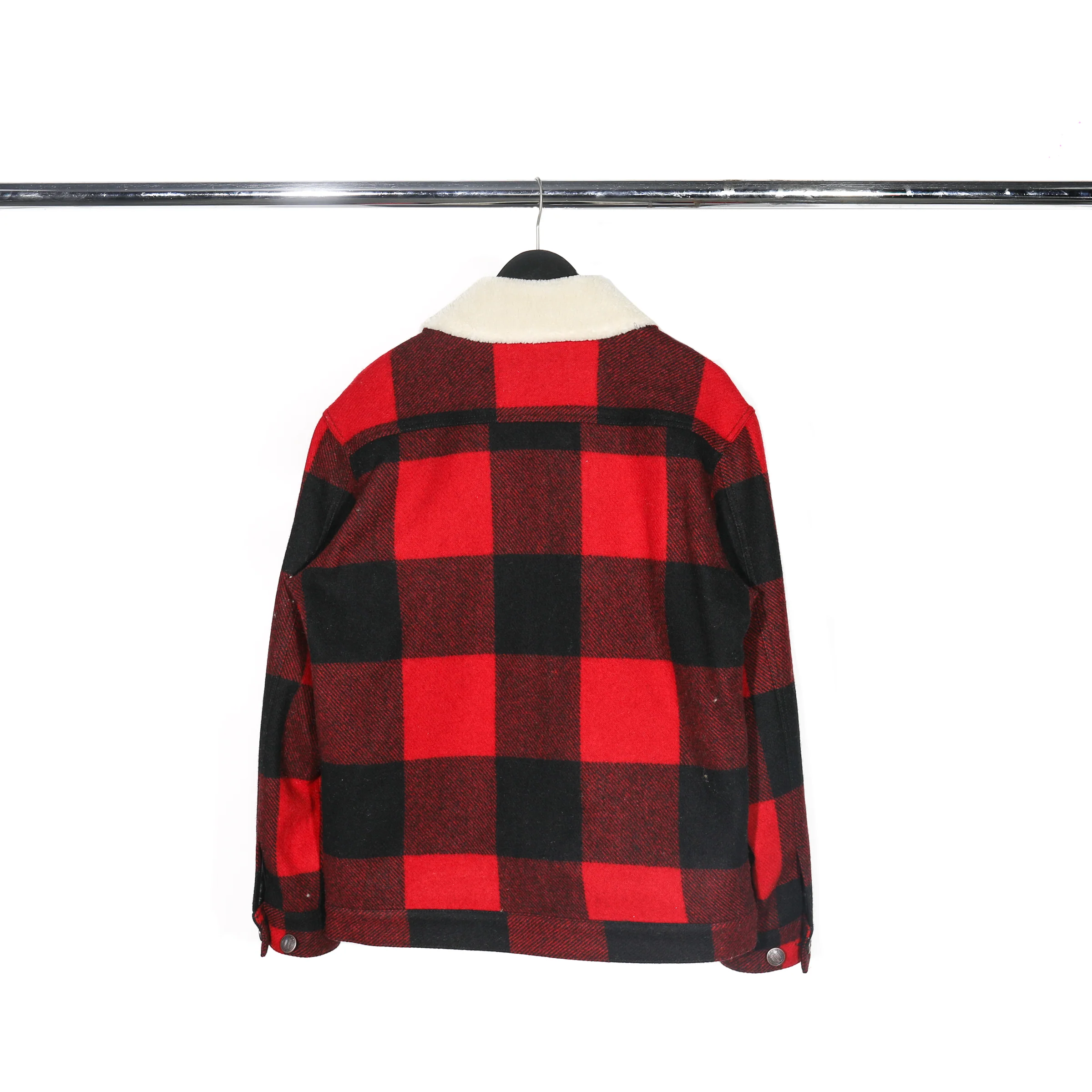 PENDLETON MEN'S WOOL STADIUM CLOTH PLAID TRUCKER COAT - Image 2