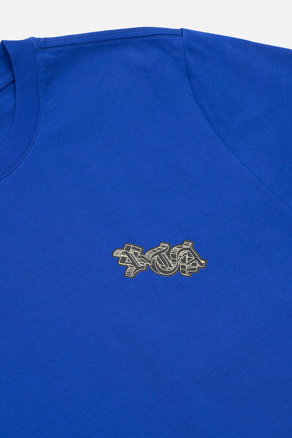 RTA Liam | Navy Old English Paradise Tee - Image 3