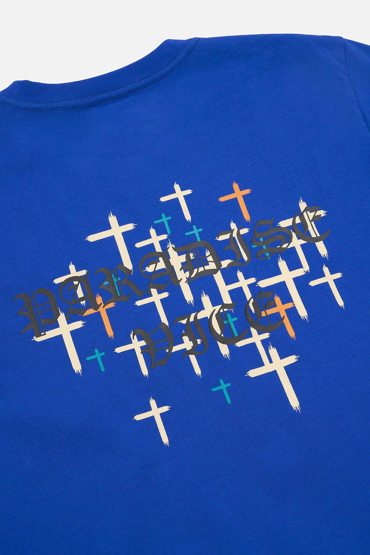 RTA Liam | Navy Old English Paradise Tee - Image 4