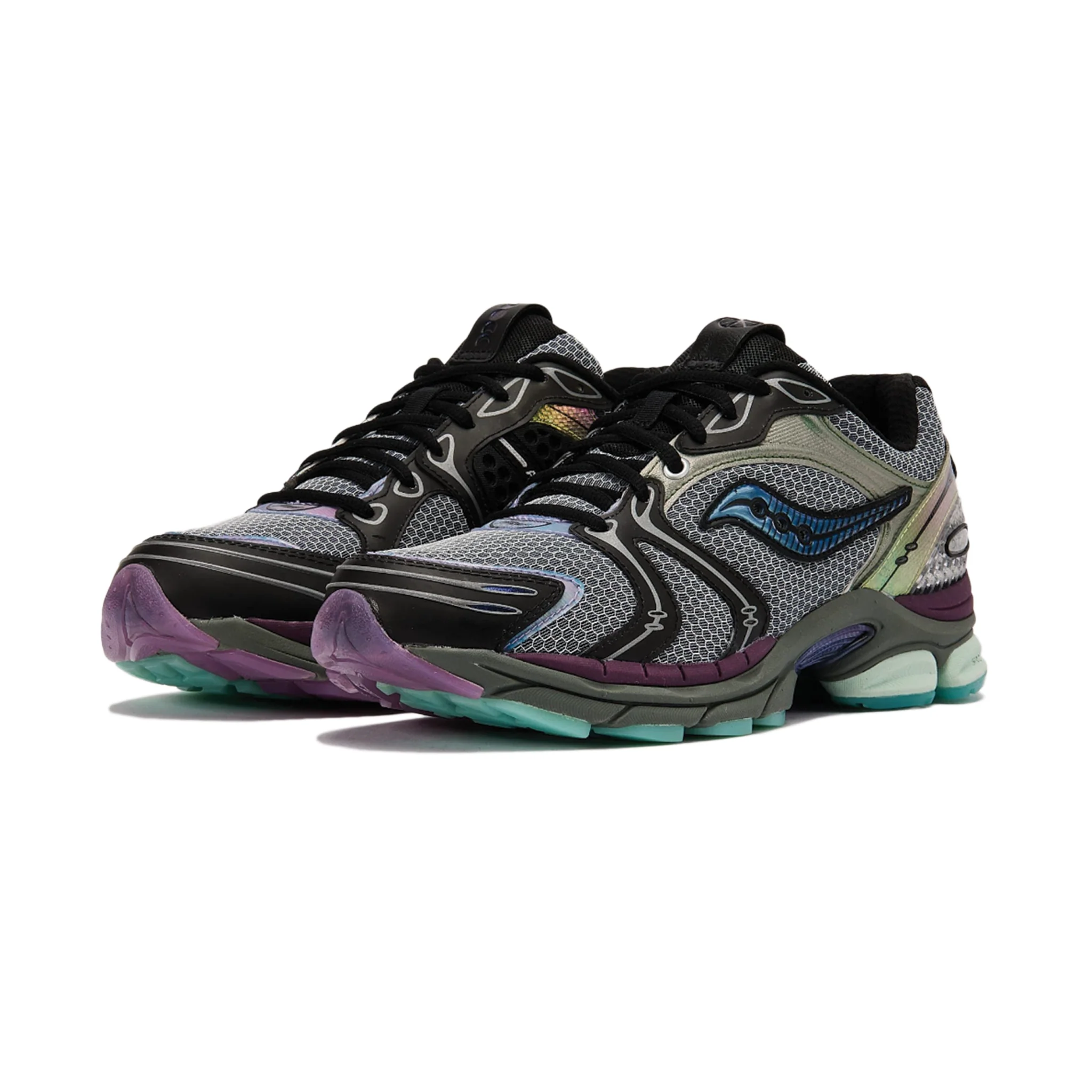 Saucony Progrid Triumph 4 Navy/Olographica - Image 2