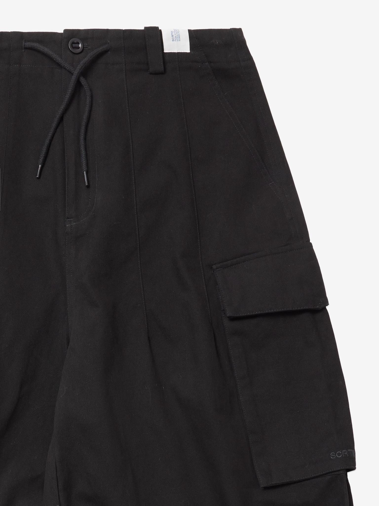 SCRT® BDU Balloon Cargo Trousers Black - Image 3