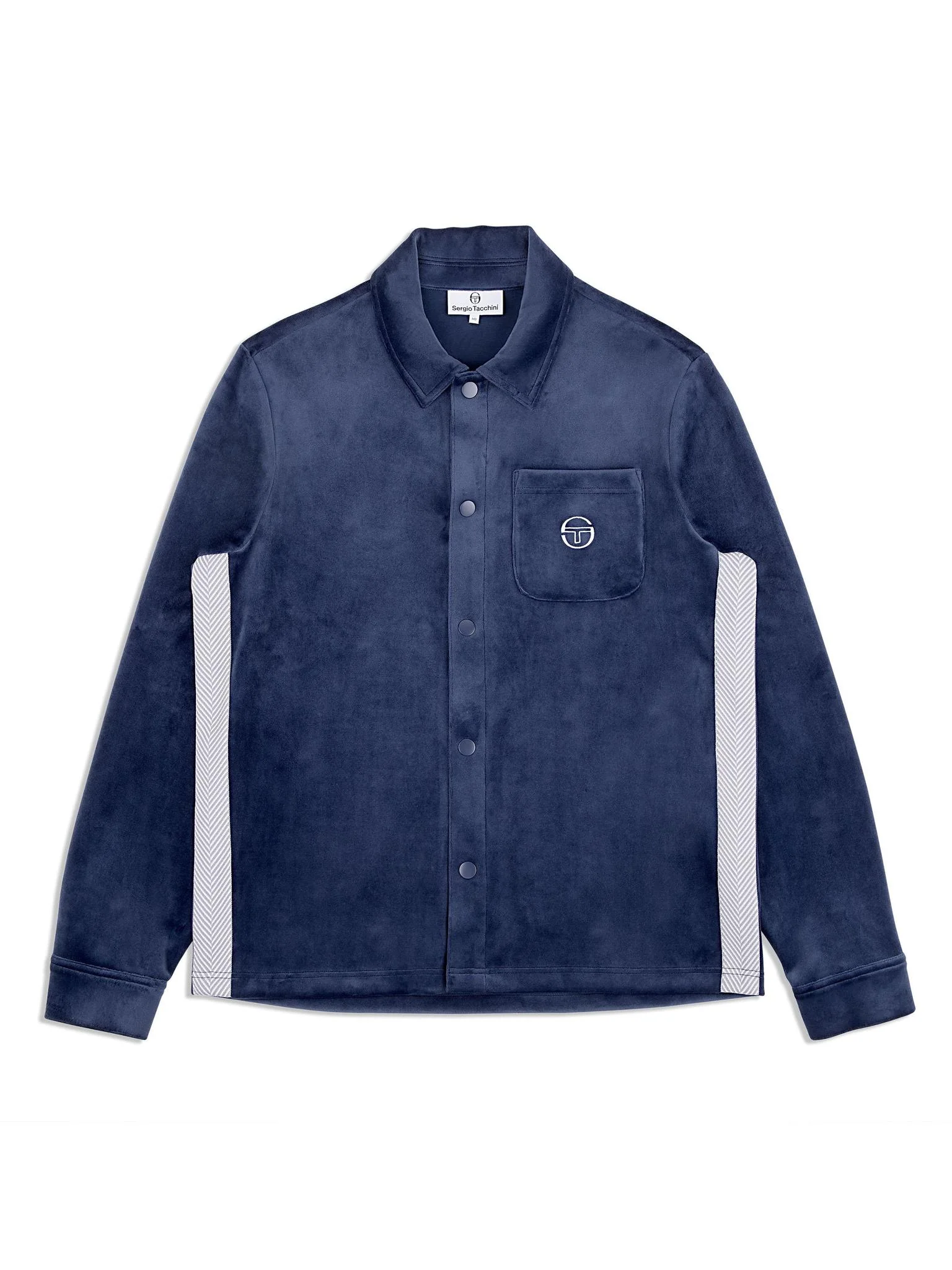Sergio Tacchini Maglia Velour Overshirt