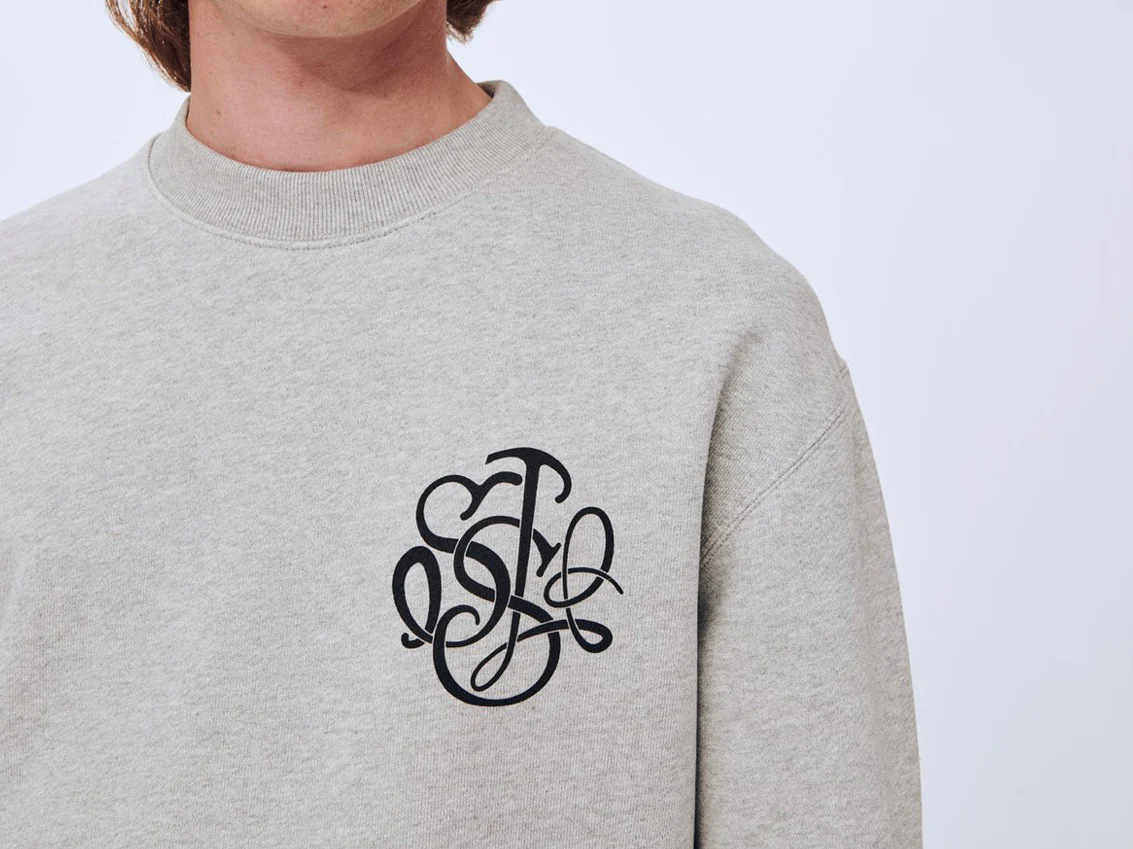 SOUL LAND SWEATSHIRT “MONOGRAM GREY”