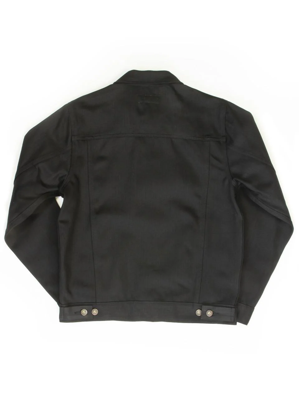 Tellason Jean Jacket Black Japanese Selvedge Denim - Image 2
