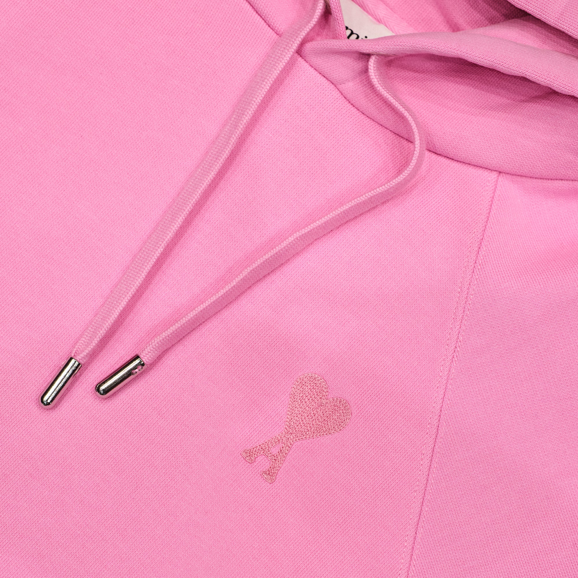 AMI PARIS Pink Ami de Cœur Hoodie - Image 2