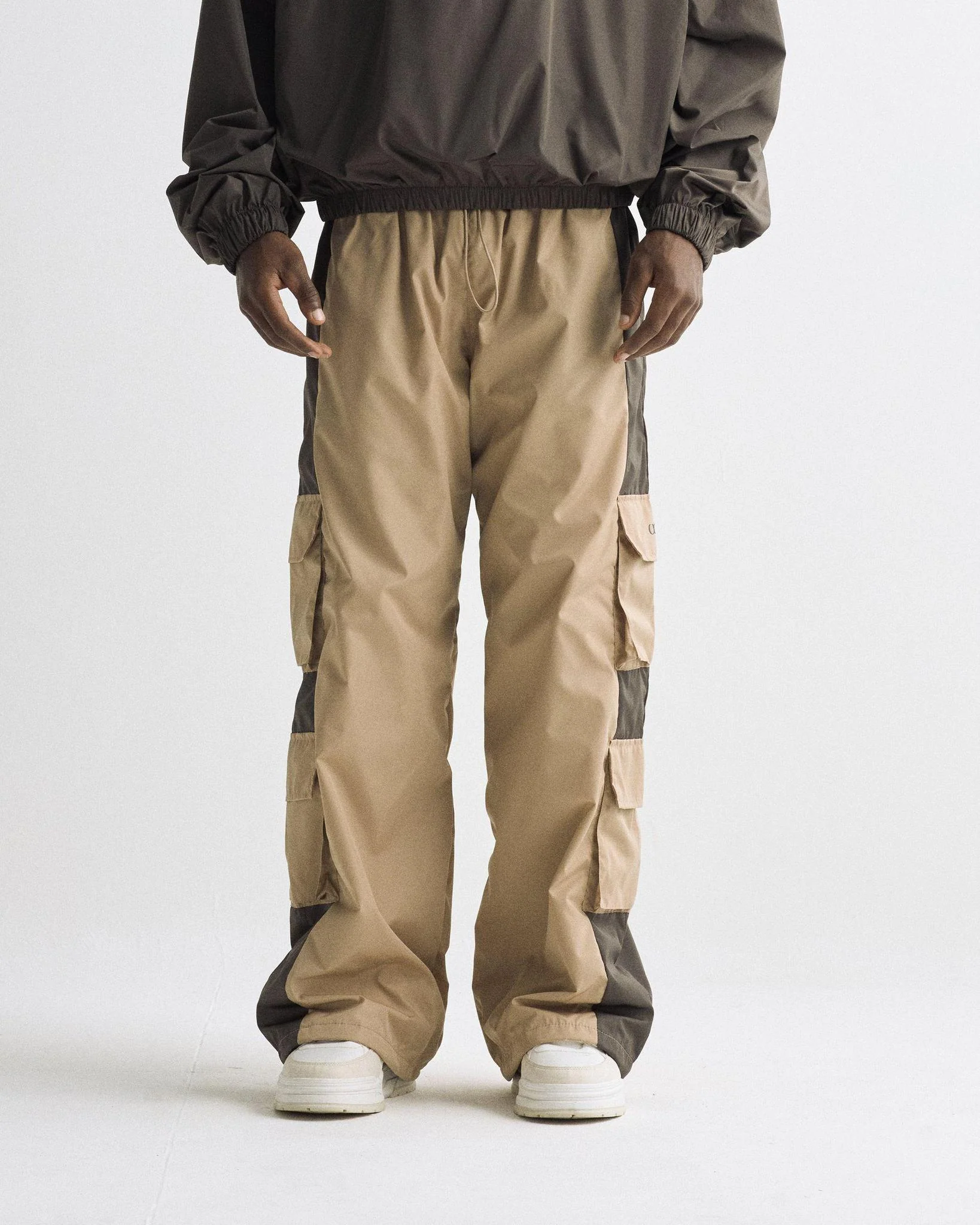 Undergold Basics Duotone Sport Straightpants Brown - Image 2